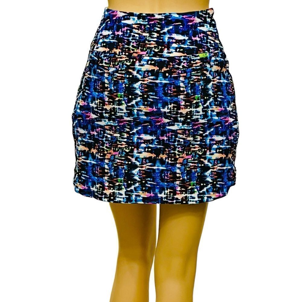 Swing Control The Master Tummy Control Golf Skirt Skort Abstract Pull On 4 NWOT - Picture 4 of 11